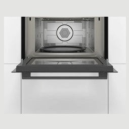 Bosch Series 4 Built-in microwave oven with hot air - Black | CMA583MB0B