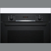 Bosch Series 4 Built-in oven with added steam function - Black | HQA534BB3B