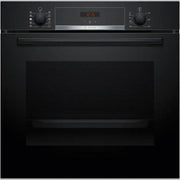 Bosch Series 4 Built-in oven with added steam function - Black | HQA534BB3B
