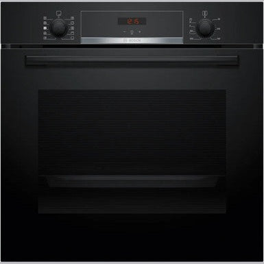 Bosch Series 4 Built-in oven with added steam function - Black | HQA534BB3B