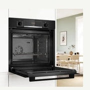 Bosch Series 4 Built-in oven with added steam function - Black | HQA534BB3B