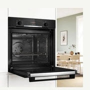 Bosch Series 4 Built-in oven with added steam function - Black | HQA574BB3B