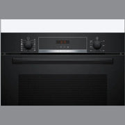 Bosch Series 4 Built-in oven with added steam function - Black | HQA574BB3B