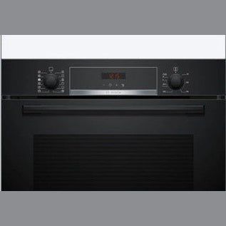 Bosch Series 4 Built-in oven with added steam function - Black | HQA574BB3B