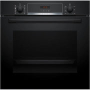 Bosch Series 4 Built-in oven with added steam function - Black | HQA574BB3B