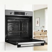 Bosch Series 4 Built-in oven with added steam function - Stainless Steel | HQA574BS3B