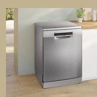 Bosch Series 4 Free Standing Dishwasher 60cm - Brushed Steel | SMS4EMI06G