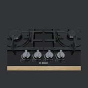 Bosch Series 4 Gas Hob 60cm Tempered glass - Black | PNP6B6B90