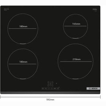 Bosch Series 4 Induction hob 60cm - Black | PIE631BB5E
