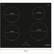 Bosch Series 4 Induction hob 60cm - Black | PUE611BB5B