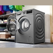 Bosch Series 6 front loader 9kg 1400rpm Washing Machine - Graphite Grey | WGG244ZCGB