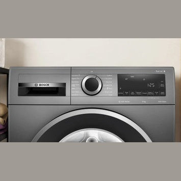 Bosch Series 6 front loader 9kg 1400rpm Washing Machine - Graphite Grey | WGG244ZCGB