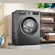 Bosch Series 6 front loader 9kg 1400rpm Washing Machine - Graphite Grey | WGG244ZCGB