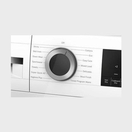 Bosch Series 6 Heat pump tumble dryer 9 kg - White | WQG24500GB