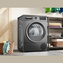 Bosch Series 6 Heat Pump Tumble Dryer 9kg - Graphite Grey | WQG245R9GB