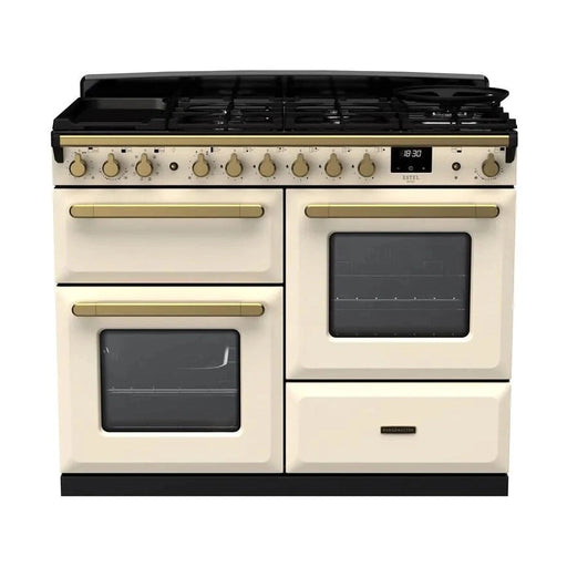 Rangemaster Estel 110 Dual Fuel Range Cooker - Cream