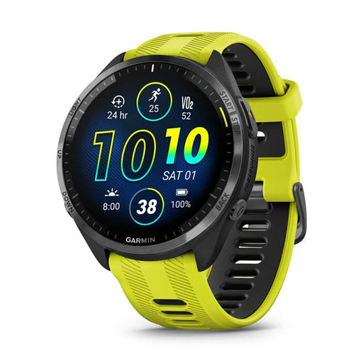 Garmin Forerunner 965 GPS Triathlon Smartwatch - Amp Yellow / Black