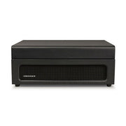 Crosley CR8017B-BK Voyager Portable Turntable with Bluetooth Receiver and Built-in Speakers Black