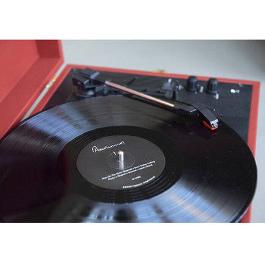 Crosley CR8017B-BUR Voyager 2-Way Bluetooth Record Player - Burgundy