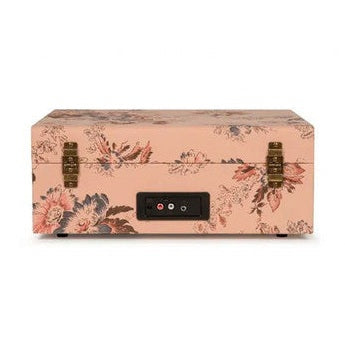 Crosley CR8017B-FL4 Voyager Portable Turntable with Built-in Bluetooth Receiver - Floral