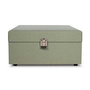 Crosley CR8017B-SA4 Voyager Portable Turntable with Bluetooth Receiver and Built-in Speakers - Sage