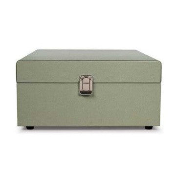 Crosley CR8017B-SA4 Voyager Portable Turntable with Bluetooth Receiver and Built-in Speakers - Sage