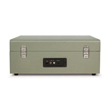 Crosley CR8017B-SA4 Voyager Portable Turntable with Bluetooth Receiver and Built-in Speakers - Sage