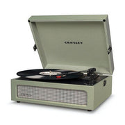 Crosley CR8017B-SA4 Voyager Portable Turntable with Bluetooth Receiver and Built-in Speakers - Sage