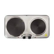 Daewoo SDA1732 Double Stainless Steel Hot Plate