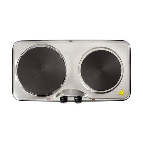 Daewoo SDA1732 Double Stainless Steel Hot Plate