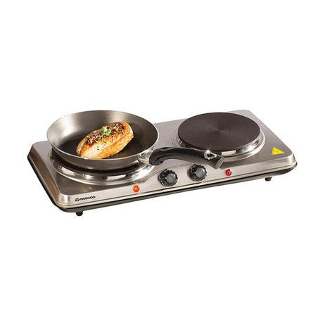Daewoo SDA1732 Double Stainless Steel Hot Plate