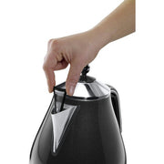 DeLonghi 1.7L Icona Micalite Kettle -Black | KBOM3001.BK