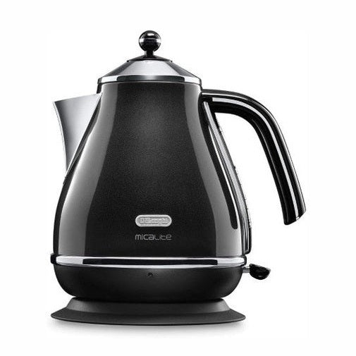 DeLonghi 1.7L Icona Micalite Kettle -Black | KBOM3001.BK
