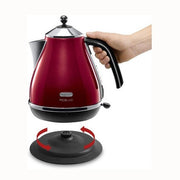DeLonghi 1.7L Icona Micalite Kettle - Red | KBOM3001.R