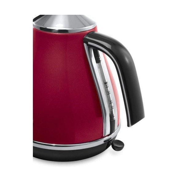 DeLonghi 1.7L Icona Micalite Kettle - Red | KBOM3001.R