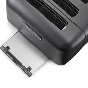 DeLonghi Argento Silva Grey 4 Slice Toaster | CT04.GY