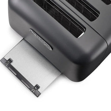 DeLonghi Argento Silva Grey 4 Slice Toaster | CT04.GY