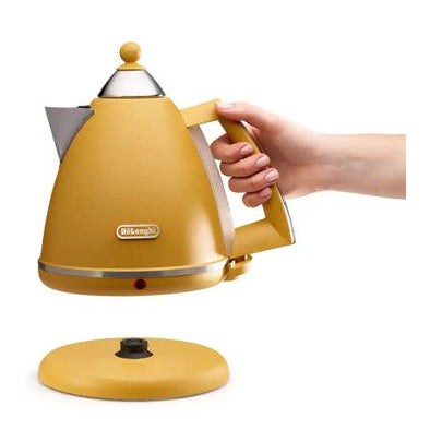 DeLonghi Argento Silva Yellow Kettle | KBX3016.Y