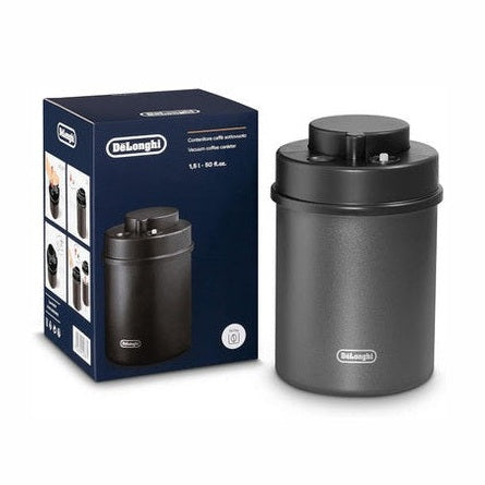 De'Longhi Vacuum Coffee Canister - Black | DLSC071