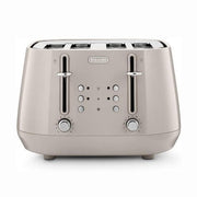 DeLonghi Eclettica 4 Slice Toaster - Beige | CTY4003.BG