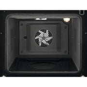 Electrolux 55cm Electric Freestanding Double Cooker with Ceramic Hob - Stainless Steel | LKR555100X