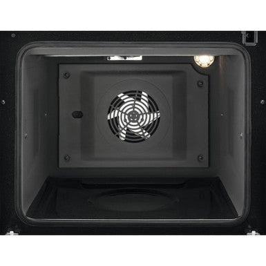 Electrolux 55cm Electric Freestanding Double Cooker with Ceramic Hob - Stainless Steel | LKR555100X