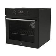 Electrolux Built-In Pyrolytic Multifunction Oven with Air Fry Function - Black | EOM6P46K