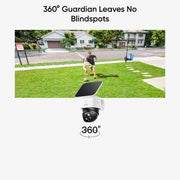 Eufy SoloCam S340 Wireless Outdoor Security Camera with Dual Lens and Solar Panel | T81703W1