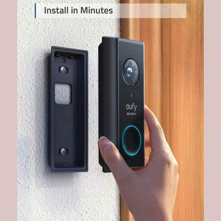 Eufy Video Doorbell 2K Battery-Powered with HomeBase 2 | E82101W4