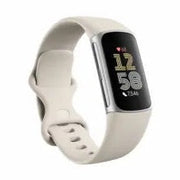 Fitbit Charge 6 Porcelain Band / Silver Aluminum Case | 79-GA05185-GB