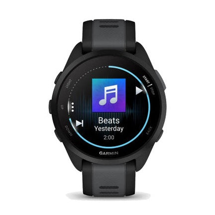Garmin Forerunner 165 Music - Black and Slate Grey | 010-02863-30
