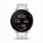Garmin Forerunner 165 Music Smartwatch - Mist Grey & Whitestone | 010-02863-31