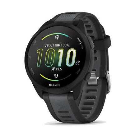 Garmin Forerunner 165 Smart Watch - Black and Slate Grey | 010-02863-20