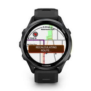 Garmin Forerunner 970 Smartwatch - Black Case and Black/Translucent Whitestone Band | 010-02969-10